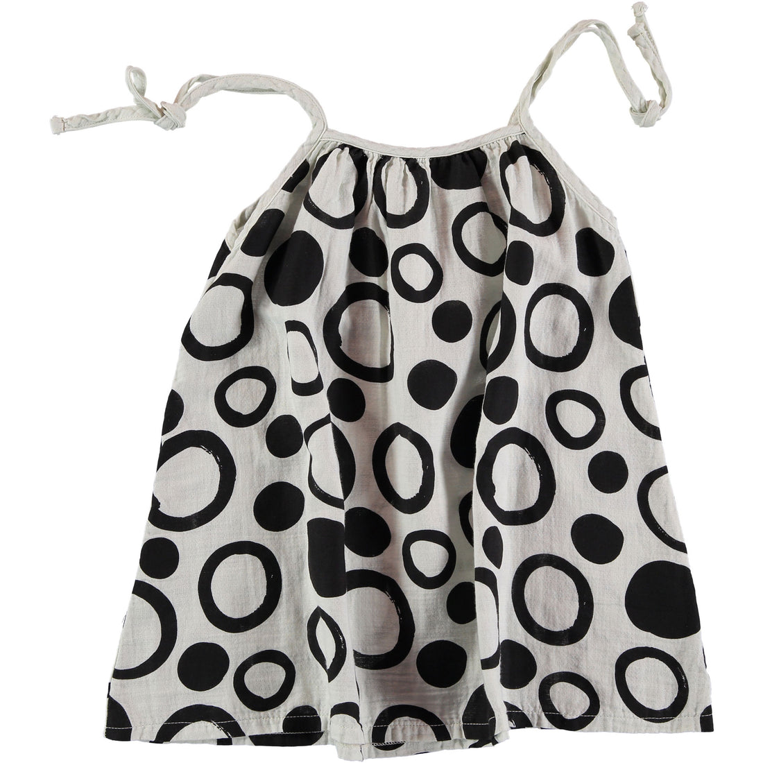 Picnik White Circles Dress