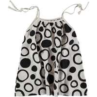 Picnik White Circles Dress
