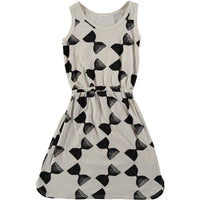Picnik White Hourglass Waisted Dress