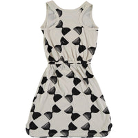 Picnik White Hourglass Waisted Dress
