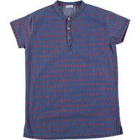 Picnik Denim Squares Shift Dress