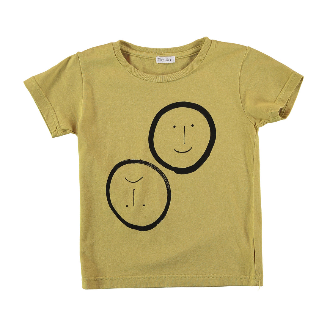 Picnik Yellow Faces Tee