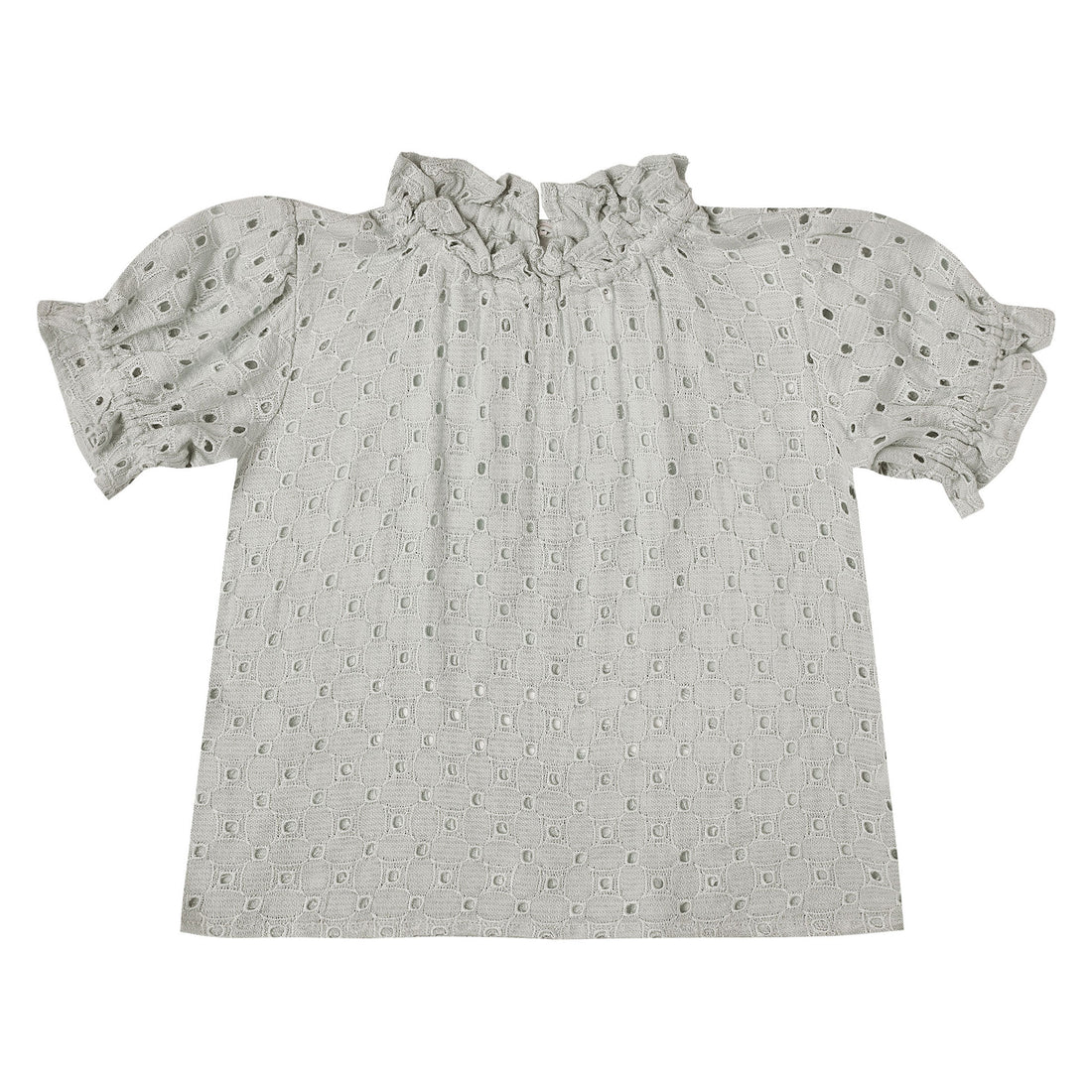 Rylee and Cru Blue Fog Stella Blouse