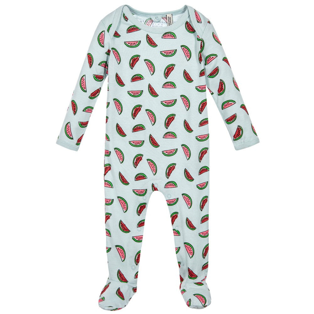 Stella Mint Watermelon Footie - Ladida