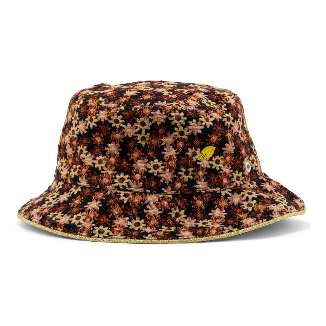 Sticky Lemon accessories OS Sticky Lemon Flower Field Pink Bucket Hat