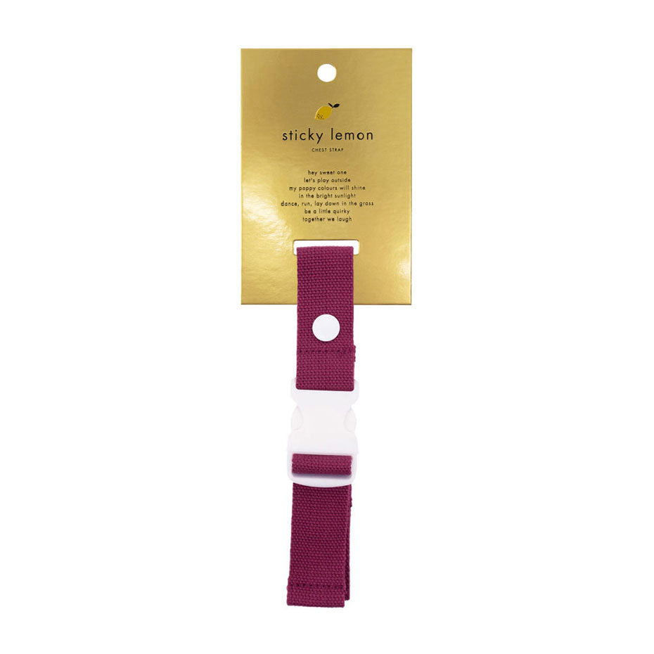 Sticky Lemon accessories OS Sticky Lemon Purple Tales Chest Strap