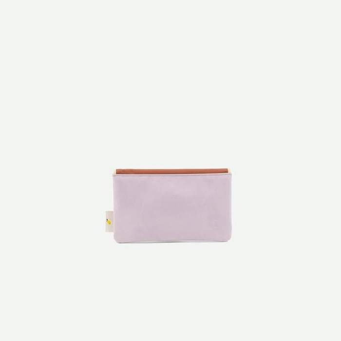 Sticky Lemon Chocolate Sundae/Daisy Yellow/Mauve Lilac Gingham Pencil Case
