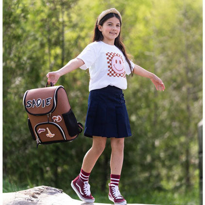Light Plus Nine Student Backpack Final Chestnut