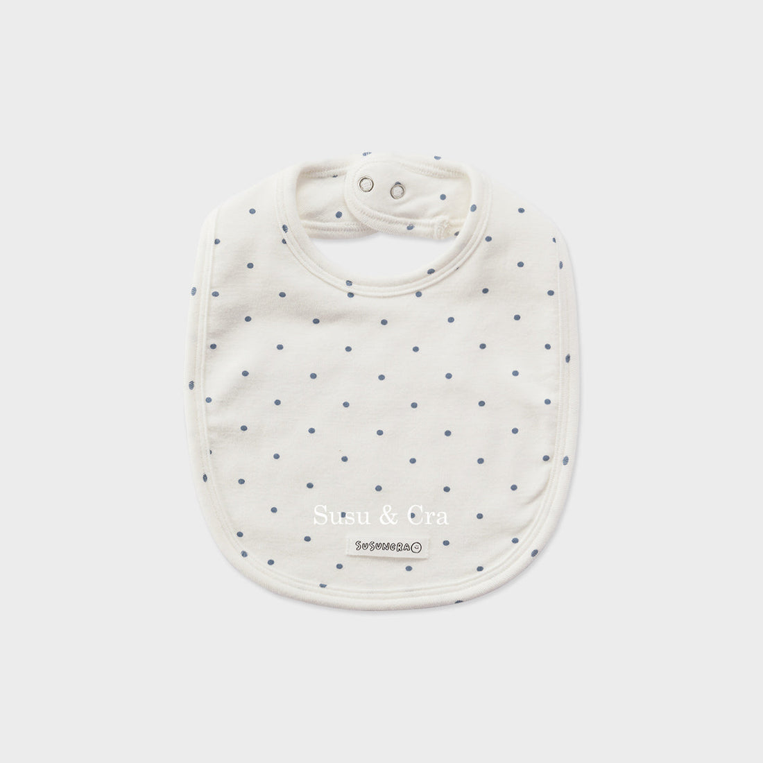 Susu and Cra accessories OS Susu and Cra Sewell Dot Bib - White