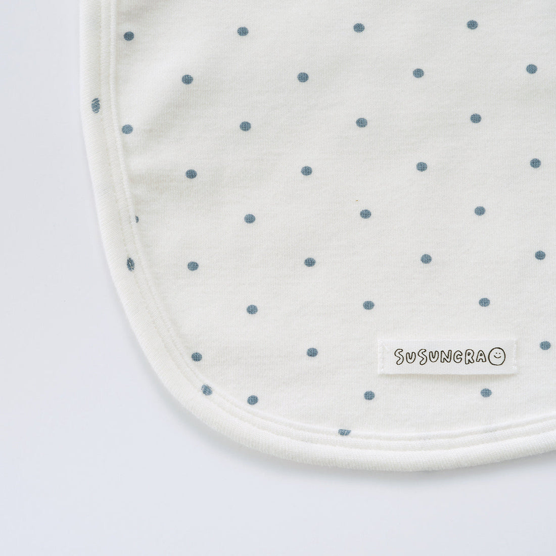 Susu and Cra accessories OS Susu and Cra Sewell Dot Bib - White
