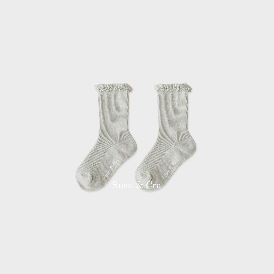 Susu and Cra accessories Susu and Cra Davia Lace Socks - Mint