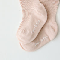 Susu and Cra accessories Susu and Cra Davia Lace Socks - Pink