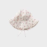 Susu and Cra accessories Susu and Cra Elivia Frill Bucket Hat - Cream
