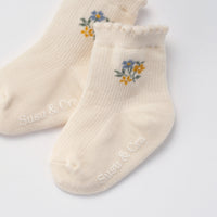 Susu and Cra accessories Susu and Cra Fabiana Socks - Cream