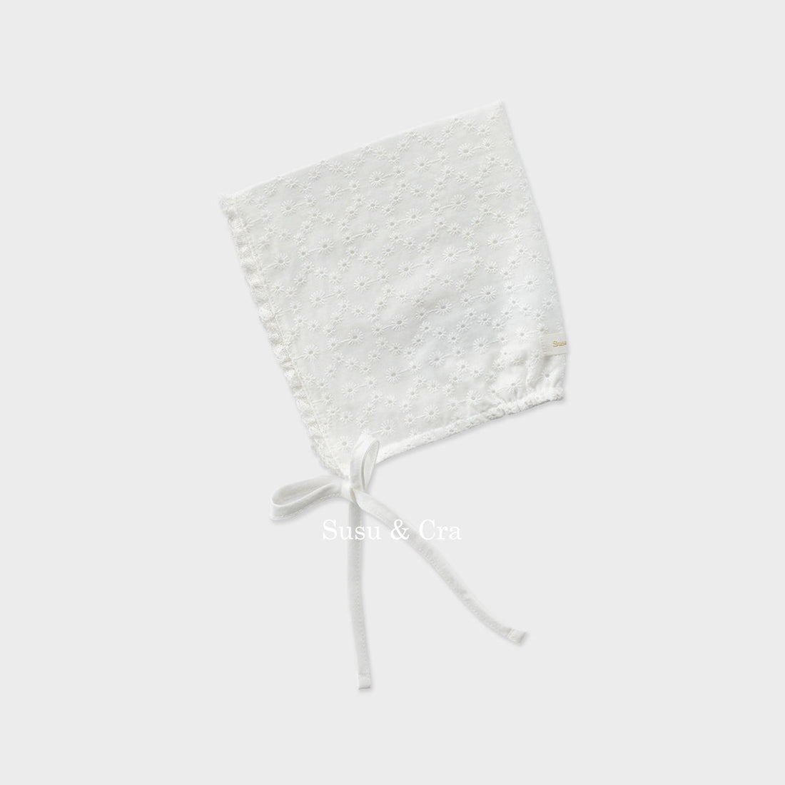 Susu and Cra accessories Susu and Cra Laella Bonnet - White