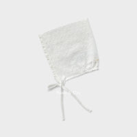 Susu and Cra accessories Susu and Cra Laella Bonnet - White
