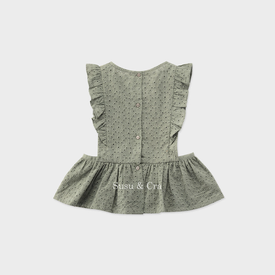 Susu and Cra accessories Susu and Cra Laella Vest - Mint