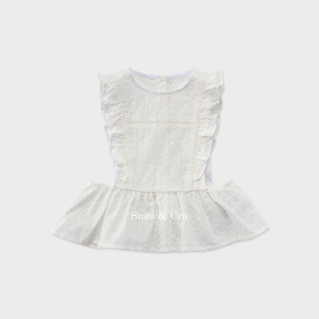 Susu and Cra accessories Susu and Cra Laella Vest - White
