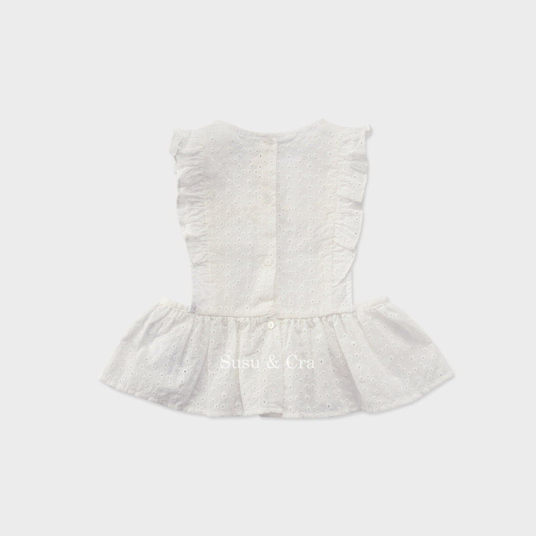 Susu and Cra accessories Susu and Cra Laella Vest - White