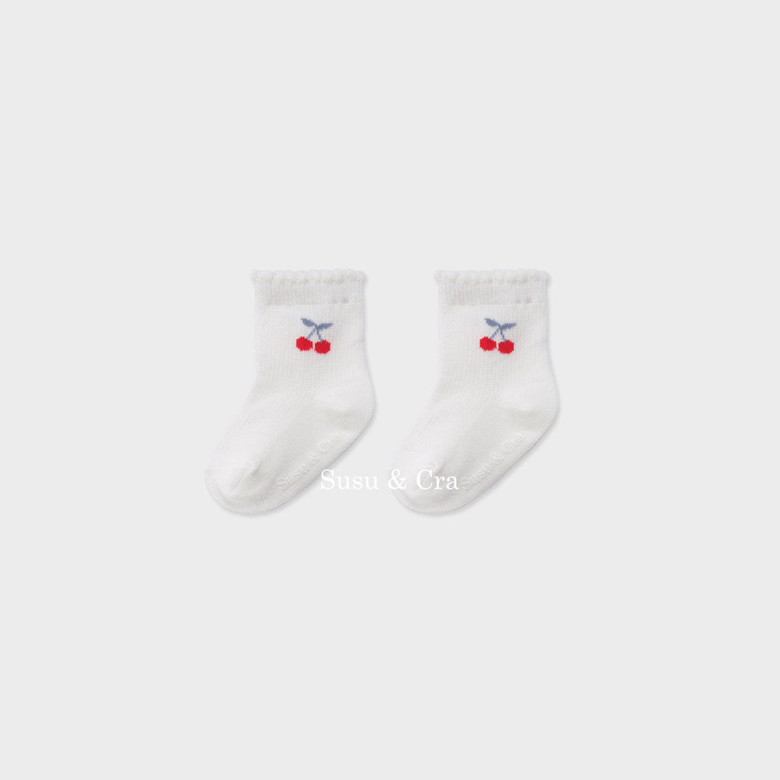 Susu and Cra accessories XS Susu and Cra Cherish Socks - Vanilla White