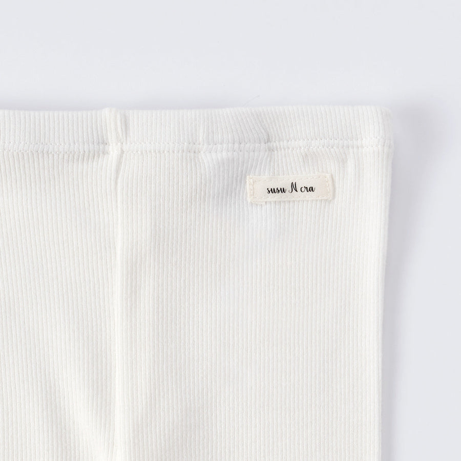 Susu and Cra bottoms Susu and Cra Alba Leggings - White
