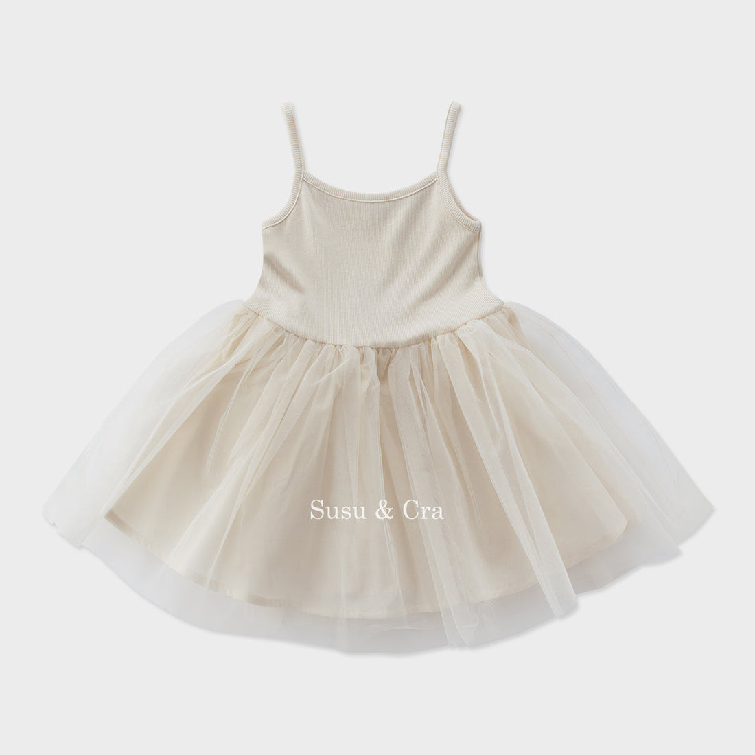 Susu and Cra dresses Susu and Cra Alba Tutu Dress - Cream