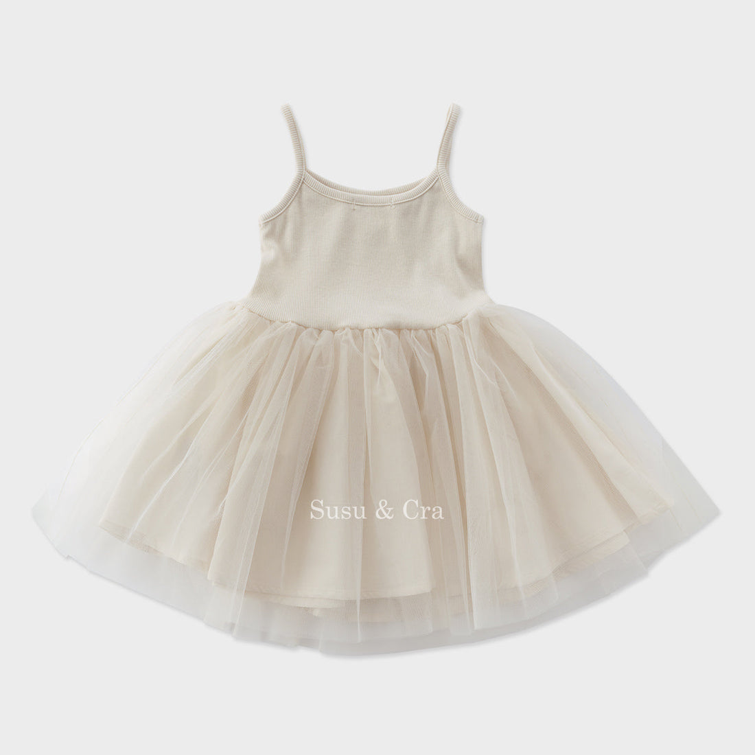 Susu and Cra dresses Susu and Cra Alba Tutu Dress - Cream