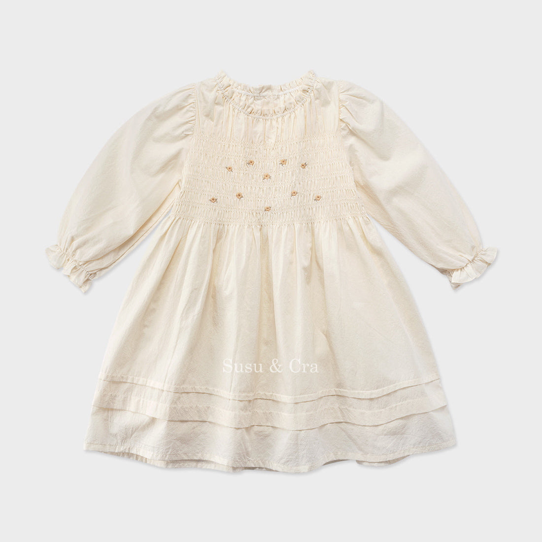 Susu and Cra dresses Susu and Cra Amelia Dress - Cream