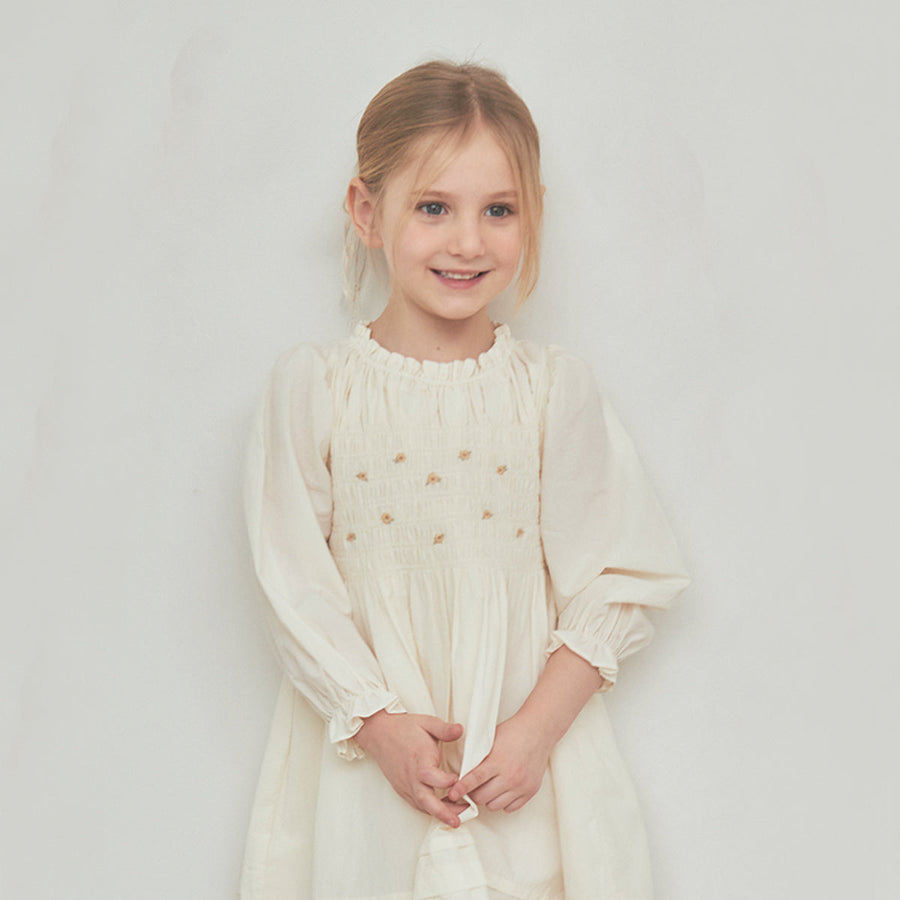 Susu and Cra dresses Susu and Cra Amelia Dress - Cream
