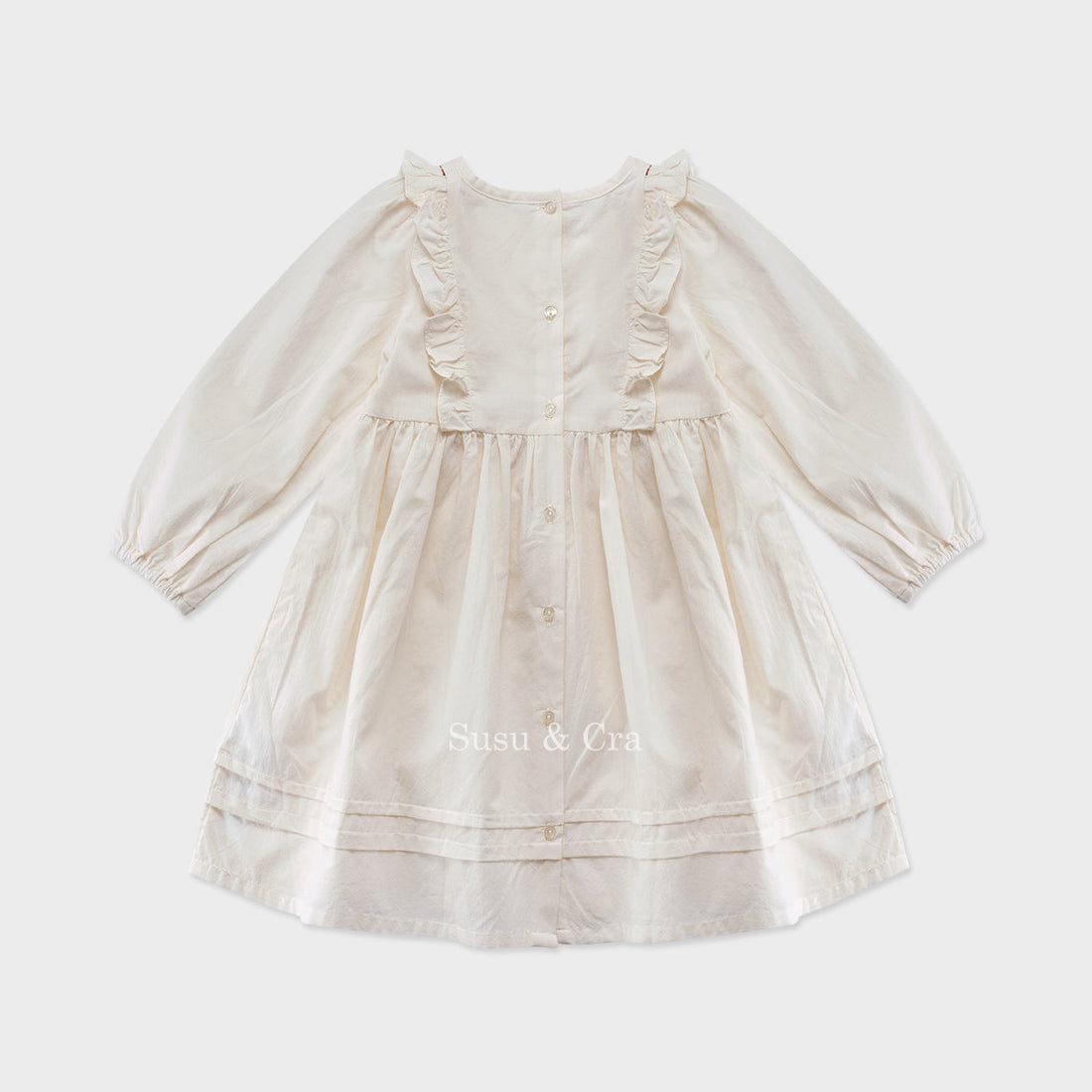 Susu and Cra dresses Susu and Cra Fleurette Dress - Cream
