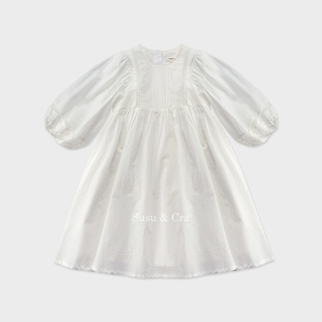 Susu and Cra dresses Susu and Cra Herge Dress - White