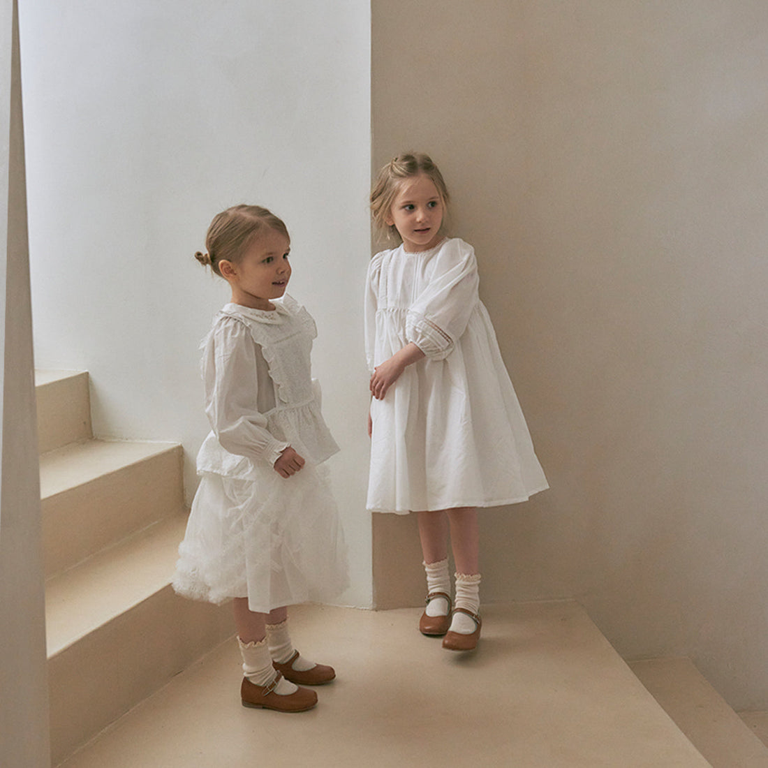 Susu and Cra dresses Susu and Cra Herge Dress - White