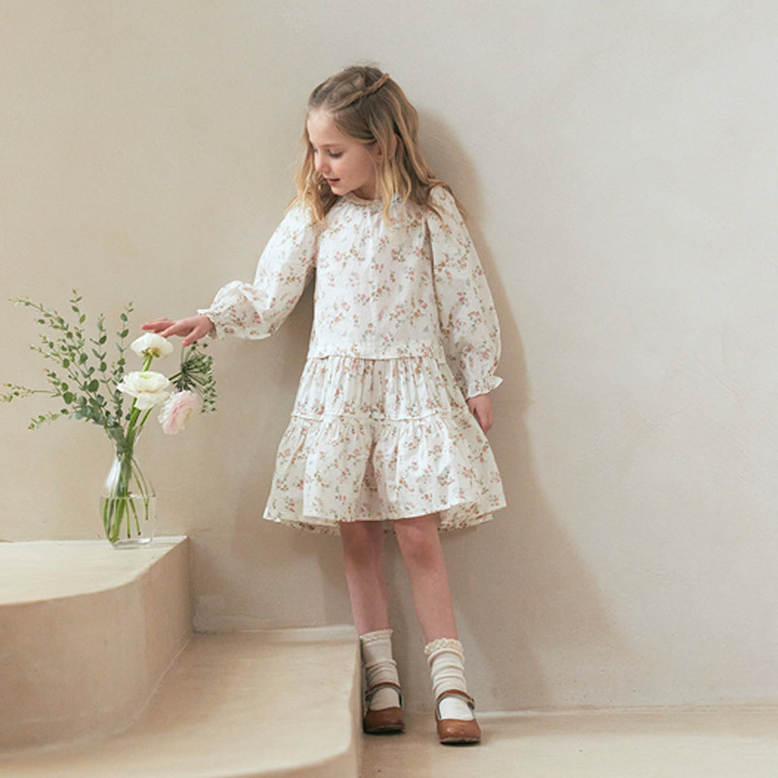 Susu and Cra dresses Susu and Cra Linnea Dress - Cream