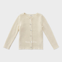 Susu and Cra knitwear Susu and Cra Wake Knit Cardigan - Ivory