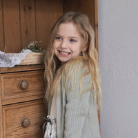 Susu and Cra knitwear Susu and Cra Wake Knit Cardigan - Mint