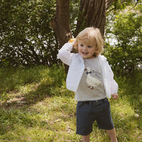 Susu and Cra Outerwear Susu and Cra Millive Jumper - Vanilla White