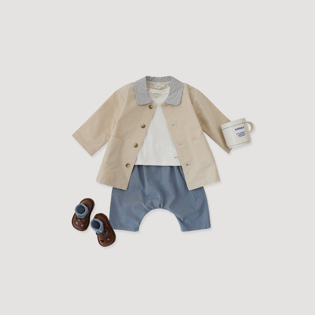 Susu and Cra Outerwear Susu and Cra Mini Hague Jacket - Blue