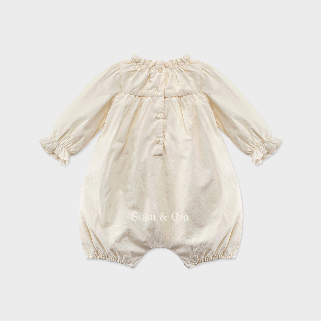 Susu and Cra rompers Susu and Cra Mini Amelia Romper - Cream