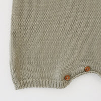 Susu and Cra rompers Susu and Cra Mini Kevin Knit Romper - Mint