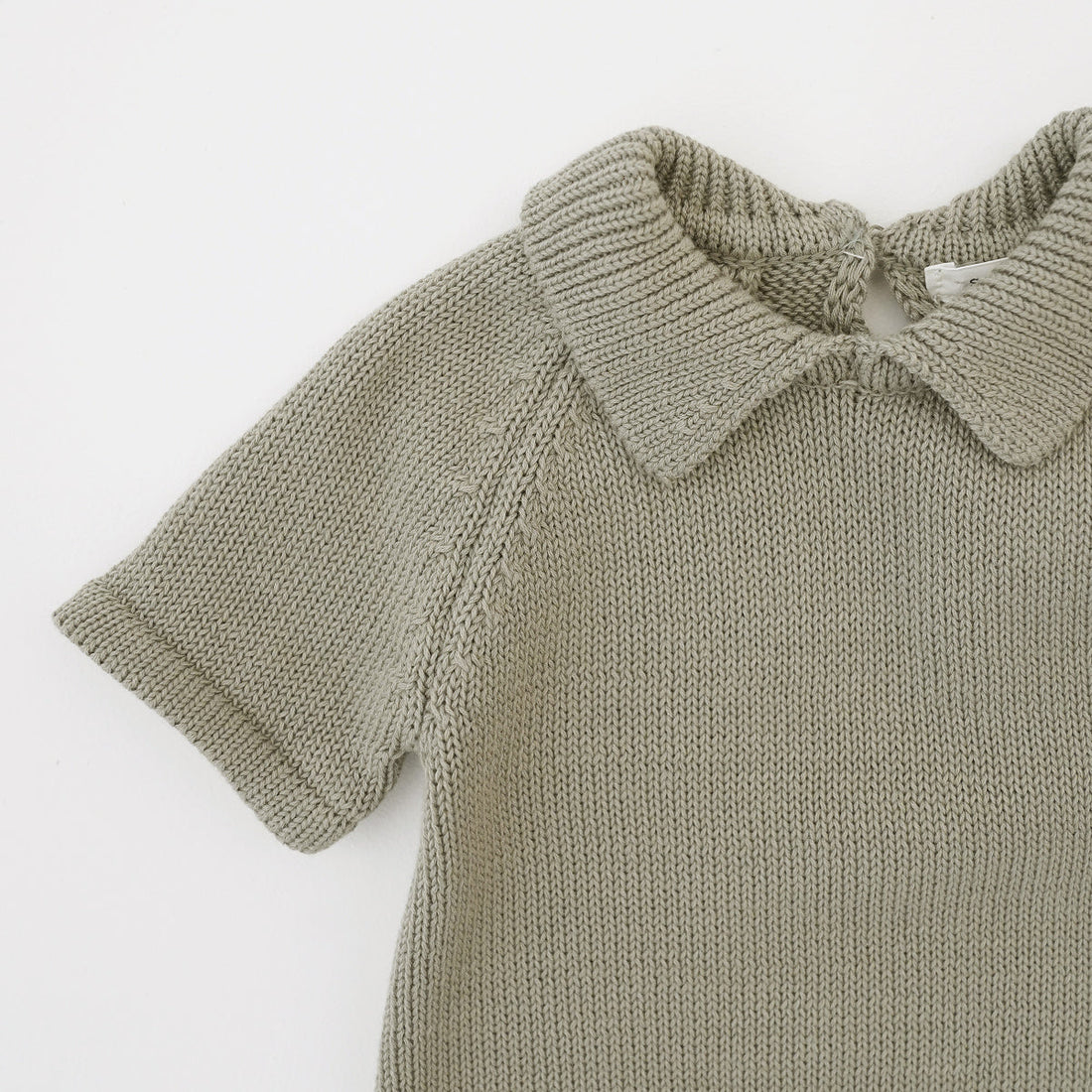 Susu and Cra rompers Susu and Cra Mini Kevin Knit Romper - Mint