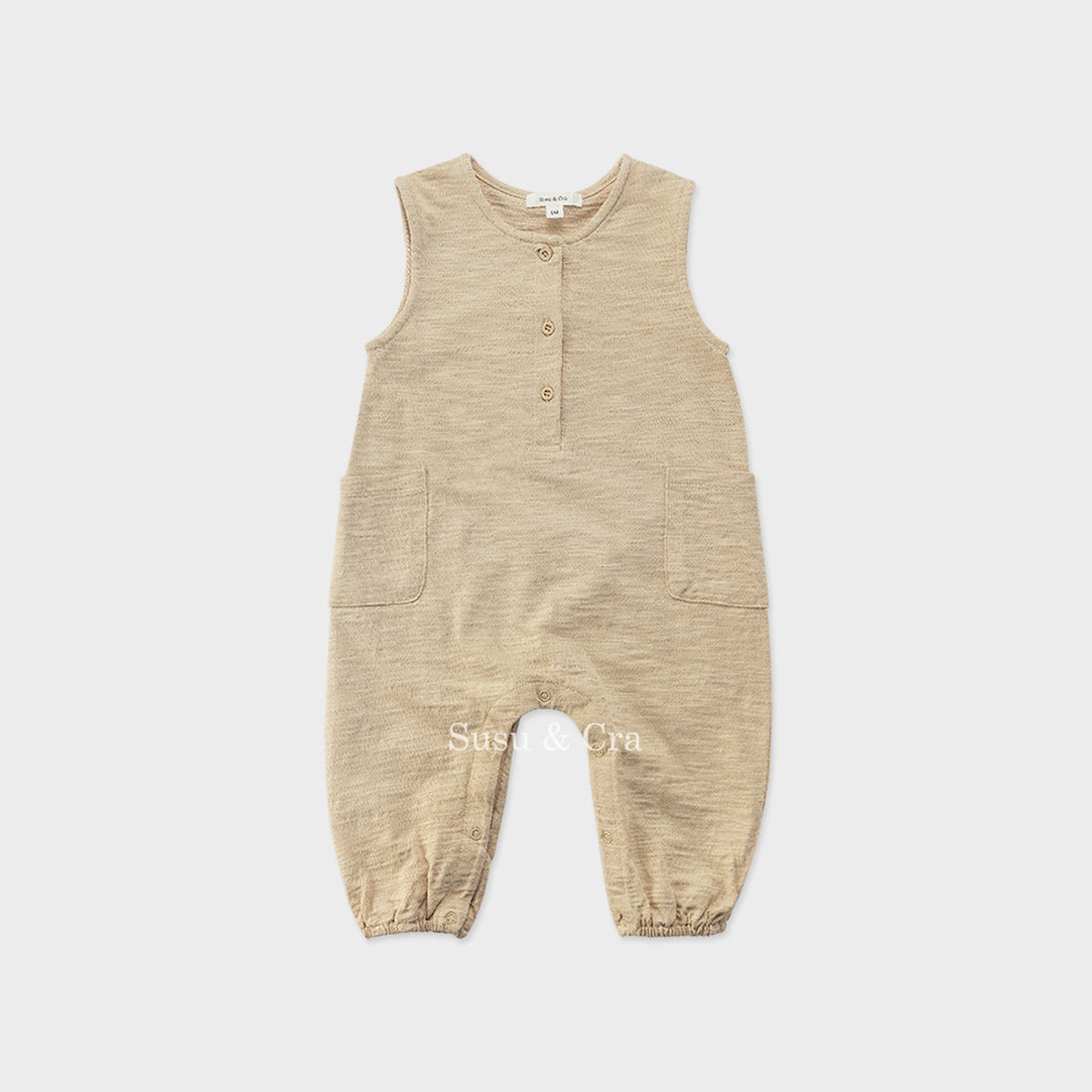 Susu and Cra rompers Susu and Cra Mini Vigo Romper - Beige