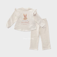 Susu and Cra sets Susu and Cra Candice Top and Bottom Clothes- Cream