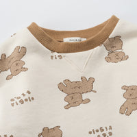 Susu and Cra sets Susu and Cra Chiot Rigolo Set - Cream
