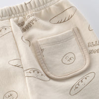 Susu and Cra sets Susu and Cra Mini Baguette Play Top and Bottom Clothes - Cream