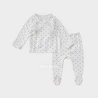 Susu and Cra sets Susu and Cra Mini Sewell Dot Newborn Set - White