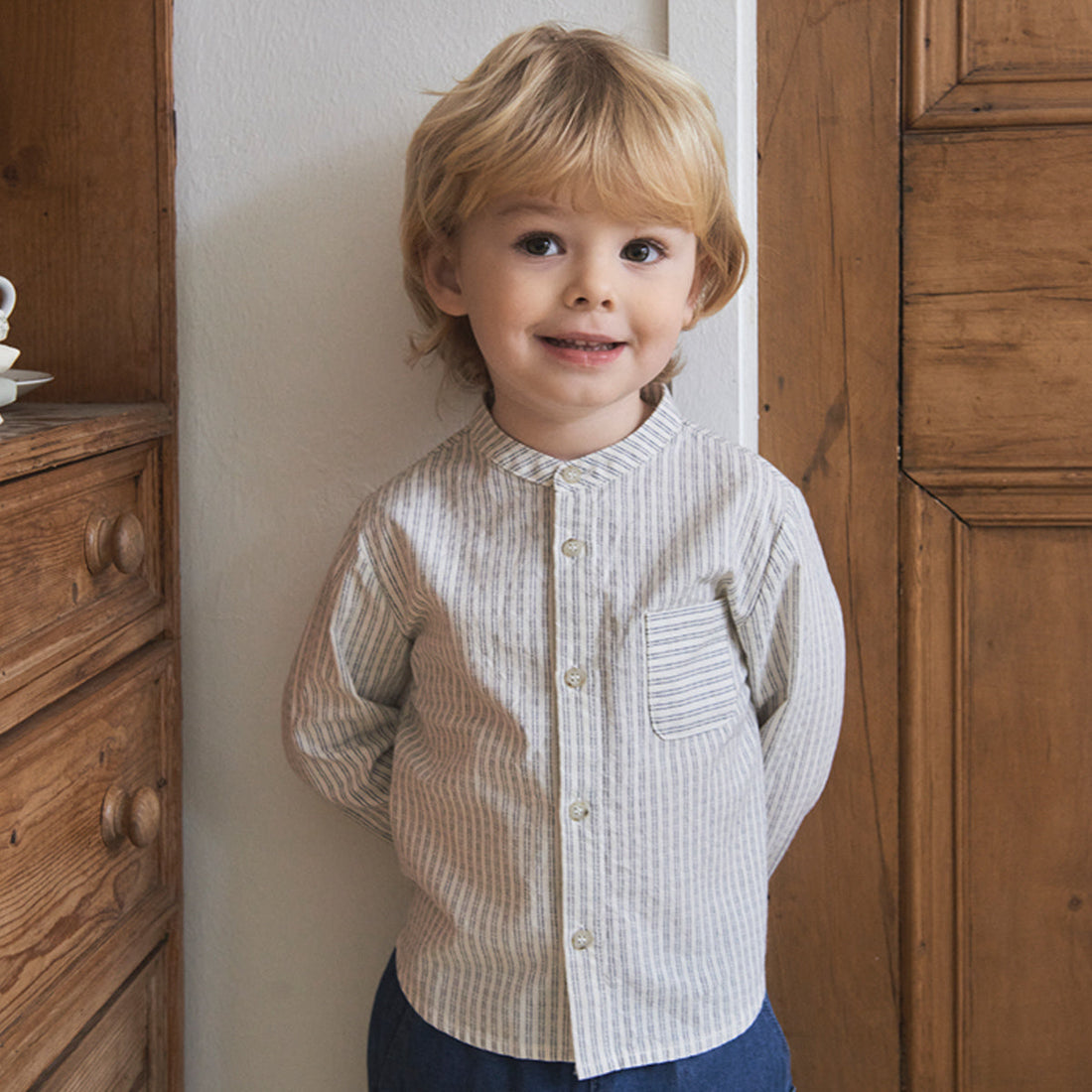 Susu and Cra shirts Susu and Cra Manon Shirt - Blue