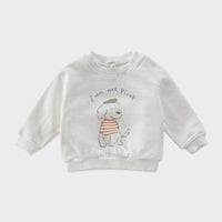 Susu and Cra sweatshirts Susu and Cra Mini Enrique Sweatshirt - White
