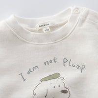 Susu and Cra sweatshirts Susu and Cra Mini Enrique Sweatshirt - White