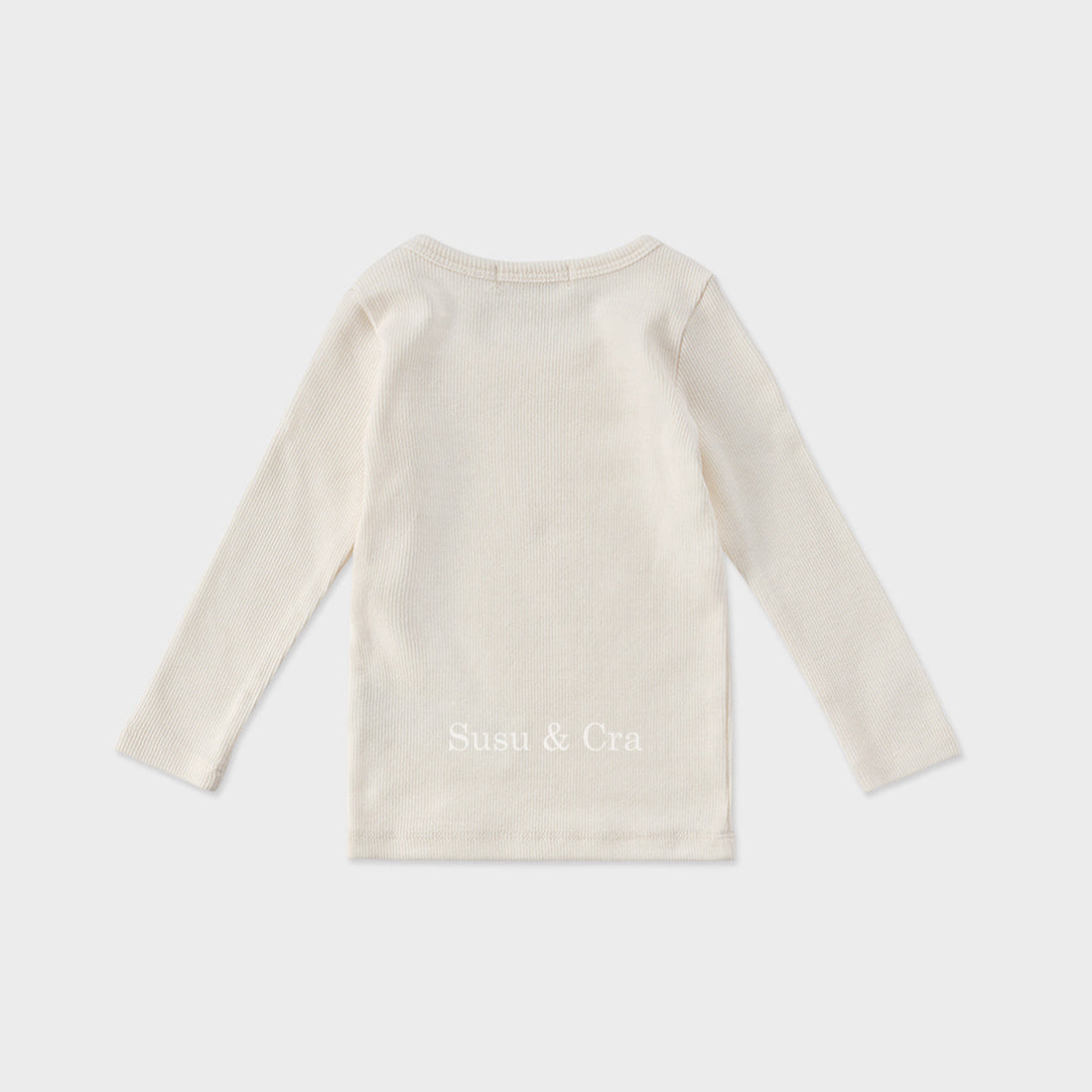 Susu and Cra tees Susu and Cra Mini Alba T-Shirts - Cream