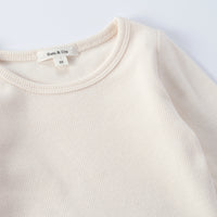 Susu and Cra tees Susu and Cra Mini Alba T-Shirts - Cream